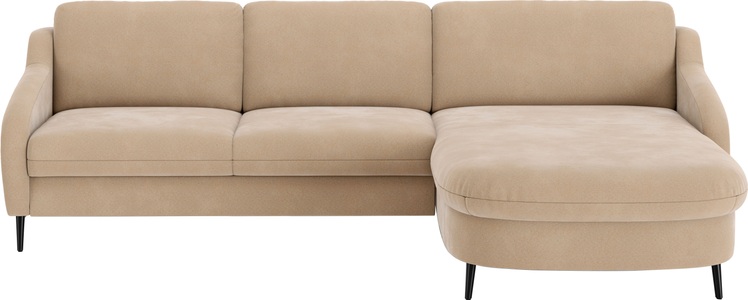 sit&more Ecksofa »Soul L-Form«, wahlweise mit Bettfunktion und Bettkasten oder Schubkasten