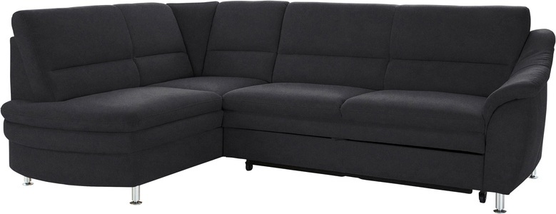SIT&MORE, sit&more Ecksofa, sit&more Ecksofa »Cardoso L-Form«, mit Federkern, wahlweise mit Bettfunktion und Schubkasten