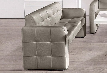exxpo - sofa fashion, exxpo - sofa fashion 2-Sitzer »Barista«, mit Rückenlehne, exxpo - sofa fashion 2-Sitzer »Barista, modern und bequem, hoher Sitzkomfort«, moderne Sitz- und Rückenverarbeitung, frei im Raum stellbar