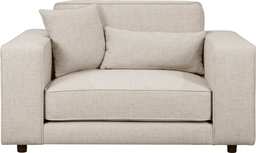 GOODproduct, GOODproduct Sessel »Grenette«, im Baumwoll-/Leinenmix oder umweltschoned aus recycelten Stoffen, Federkern, GOODproduct Sessel »Grenette«, im Baumwoll-/Leinenmix oder umweltschoned aus recycelten Stoffen