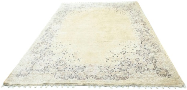 MorgenLand, morgenland Teppich »Designer Teppich handgeknüpft grün«, rechteckig, 7 mm Höhe, morgenland Teppich »Designer Teppich handgeknüpft grün«, rechteckig, 7 mm Höhe