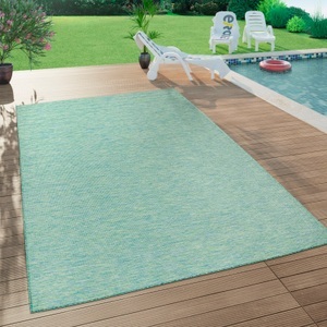 PACO HOME, Paco Home Teppich »Sonset«, rechteckig, 5 mm Höhe, Flachgewebe, In- und Outddor geeignet, Wohnzimmer, Paco Home Teppich »Sonset«, rechteckig, 4 mm Höhe, Flachgewebe, meliert, In- und Outdoor geeignet, Wohnzimmer