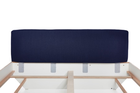 Müller SMALL LIVING, Müller SMALL LIVING Kopfteil »FLAI Polsterkopfteil«, Ergänzung für Einzelbett »FLAI«, ohne Kopfteil, Müller SMALL LIVING Kopfteil »FLAI Polsterkopfteil«, Ergänzung für Einzelbett »FLAI«, ohne Kopfteil