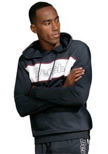 Bench., Bench. Kapuzensweatshirt, Bench. Loungewear Hoodie, Langarm, Sweatshirt mit Rundhals und Kapuze, Baumwollmischung