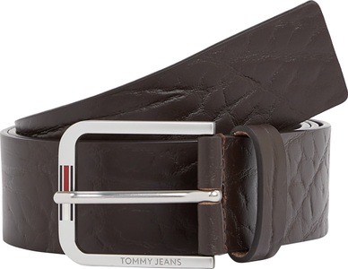 Tommy Jeans Ledergürtel »TJM AUSTIN 4.0«, Grössenverstellbar