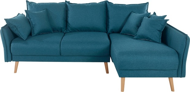 ANDAS, andas Ecksofa »Granbo«, incl. Bettfunktion und Bettkasten, Federkern-Polsterung, Seitentasche im Armteil, Home affaire Ecksofa »Granbo L-Form«, incl. Bettfunktion und Bettkasten, Federkern-Polsterung, Seitentasche