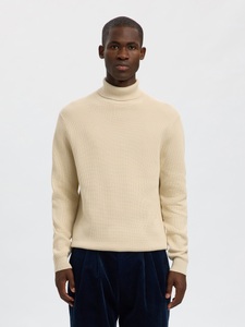 SELECTED HOMME Rollkragenpullover »SLHDANE LS KNIT STRUCTURE ROLL NECK NOOS«