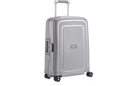 Samsonite 1, Samsonite - Koffer S'Cure Spinner 55 cm / 34 L - Silber, Samsonite Koffer »S'Cure 34 l«, 4 Rollen