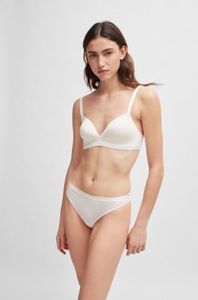 BOSS Triangel-BH »TRIANGLE PADDED CI«, mit BOSS Schriftzug auf den Trägern