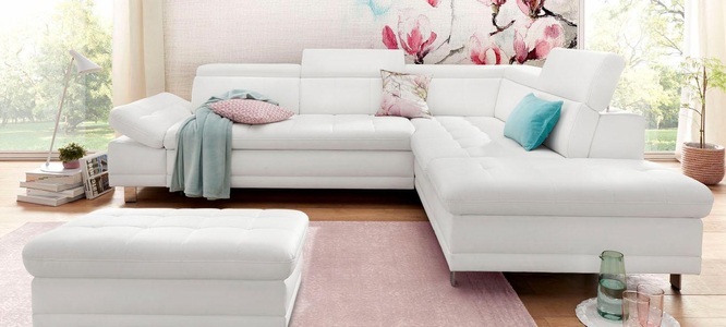 SIT&MORE, sit&more Ecksofa, sit&more Ecksofa »Limit L-Form«, wahlweise mit Bettfunktion und Bettkasten
