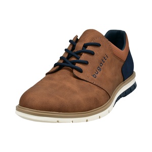 bugatti Schnürschuh Freizeitschuh, Halbschuh, Schnürschuh mit seitlicher Logoprägung