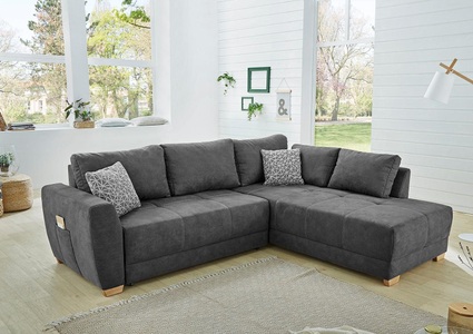 Jockenhöfer Gruppe, Jockenhöfer Gruppe Ecksofa, mit Bettfunktion und geräumigen Bettkasten, Jockenhöfer Gruppe Ecksofa »Luzern L-Form«, mit Bettfunktion und geräumigen Bettkasten