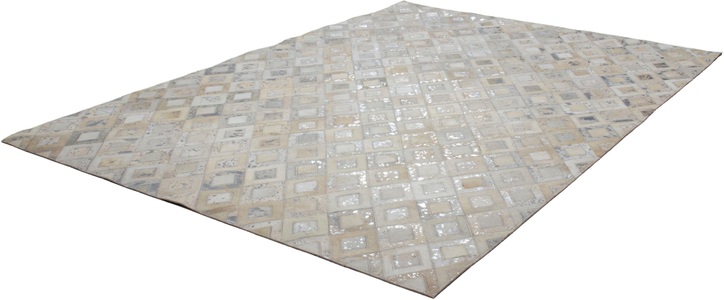 calo-deluxe, Fellteppich, »Scarllet 110«, calo-deluxe, rechteckig, Höhe 8 mm, maschinell gewebt, calo-deluxe Fellteppich »Scarllet 110«, rechteckig, 8 mm Höhe, echtes Rinderfell, Wohnzimmer