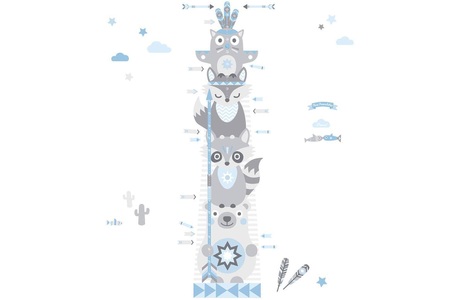 anna wand®, anna wand Wandtattoo »Messlatte Litt«, anna wand Wandtattoo »Messlatte Litt«