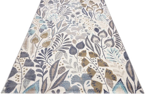 Esprit, Esprit Teppich »Lilly ESP-21082«, rechteckig, 4 mm Höhe, In- und Outdoor geeignet, florales modernes Design, Esprit Outdoorteppich »Lilly«, rechteckig, 4 mm Höhe, Läufer, wetterfest mit blumigem Muster ideal für Balkon, Terrasse
