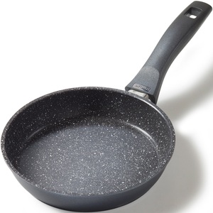Stoneline, STONELINE Bratpfanne 15 cm Stoneline Grau / Schwarz, STONELINE Bratpfanne, Aluminiumguss, kratzfeste STONELINE®-Antihaftbeschichtung, Induktion