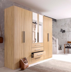 rauch BLUE, rauch BLUE Kleiderschrank »Kempten«, mit Spiegel und Schubkästen, 