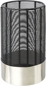 LEONIQUE, Leonique Windlicht »Kerzenhalter Alienor«, (1 St.), aus Metall, mit Draht-Struktur, Leonique Windlicht »Kerzenhalter Alienor«, (1 St.), aus Metall, mit Draht-Struktur