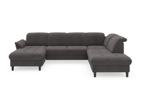 sit&more Wohnlandschaft, wahlweise mit Kopfteilverstellung, Bettfunktion und Stauraum