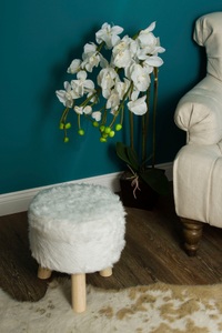HOME AFFAIRE, Home affaire Sitzhocker, my Flair Sitzhocker, natur H 33 durchm. 32