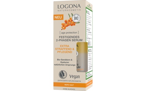 Logona, Logona Age Protection Logona Age Protection Festigendes 2-Phasen Öl Serum extra straffend und pflegend serum 30.0 ml, LOGONA Gesichtsserum »Age Protection«