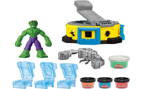Hasbro, Play-Doh Marvel Hulk Quetsch- & Schmetterspaß, Kneten, Play-Doh Knete »Marvel Hulk: Quetsch- und Schmetterspass«