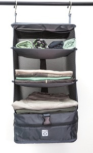 Think@home, Think@home Hängeregal »Travel Closet small«, integriertes Wäschefach, Think@home Hängeregal »Travel Closet small«, integriertes Wäschefach
