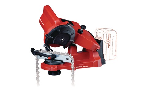 Einhell, Einhell Power X-Change GE-CS 18 Li - Solo Schärfgerät 4499940, Einhell Sägekettenschärfgerät