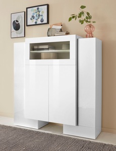 TECNOS, Tecnos Highboard »Pillon«, Breite 130 cm, 