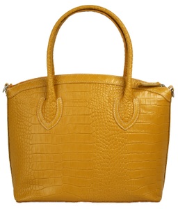 CLUTY, Cluty Henkeltasche, (1 tlg.), echt Leder, Made in Italy, Cluty Henkeltasche, echt Leder, Made in Italy