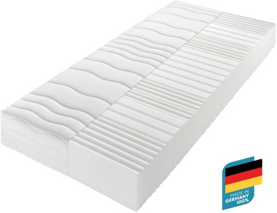 BeCo, Komfortschaummatratze »Grand Majestic«, Beco, 32 cm hoch, Beco Komfortschaummatratze »Grand Majestic, Matratze in Luxus Höhe, ideal für Senioren«, 32 cm hoch, Raumgewicht: 30 kg/m³, (1 St.), 7 Zonen Matratze, 90x200, 140x200 und weitere Grössen, ergonomisch