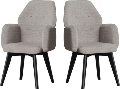 PREMIUM COLLECTION BY HOME AFFAIRE, Premium collection by Home affaire Armlehnstuhl »Madison«, 1 St., Strukturstoff-Struktur 2, Mit verschiedenen Gestellen erhältlich, 
