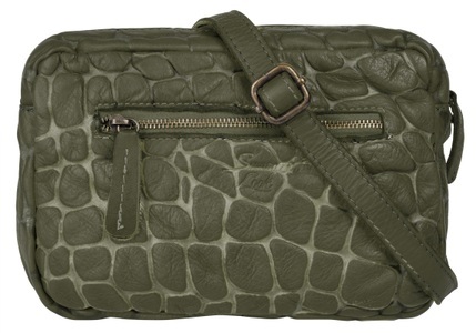 SAMANTHA LOOK, Samantha Look Umhängetasche, (1 tlg.), echt Leder, Made in Italy, Samantha Look Umhängetasche, echt Leder, Made in Italy