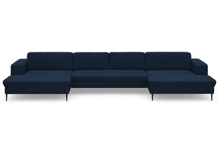 DOMO collection Wohnlandschaft »Modica«, XXL, in moderner Optik mit, 2 grosszügigen Recamieren, frei im Raum stellbar