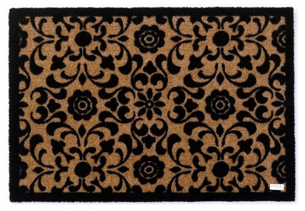 Zala Living, Fussmatte, Zala Living, »Ornament«, getuftet, HANSE Home Fussmatte »Ornament, Türmatte«, rechteckig, 7 mm Höhe, Gemustert, Florales Design, Robust, Rutschfest, Eingangsbereich