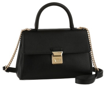 Lancaster, LANCASTER Umhängetasche »Handbag Delphino Tina«, mit goldfarbenen Details, 
