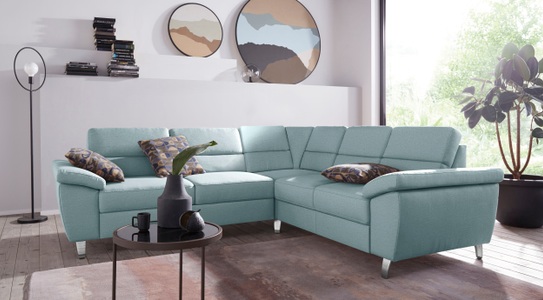 SIT&MORE, sit&more Ecksofa, sit&more Ecksofa »Sorano L-Form« wahlweise mit Bett- und Relaxfunktion, inkl. Bettkasten