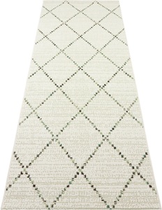 BOUGARI, Läufer, »Balos«, bougari, rechteckig, Höhe 8 mm, maschinell gewebt, NORTHRUGS Läufer »Balos«, rechteckig, 8 mm Höhe, In/-Outdoor geeignet, Raute Design, Robust, Pflegeleicht, Flachgewebe