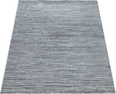 PACO HOME, Paco Home Teppich »Tivago 000«, rechteckig, 17 mm Höhe, Kurzflor, einfarbig und mit Streifen, Wohnzimmer, Paco Home Teppich »Tivago 000«, rechteckig, 16 mm Höhe, Kurzflor, einfarbig und mit Streifen, Wohnzimmer
