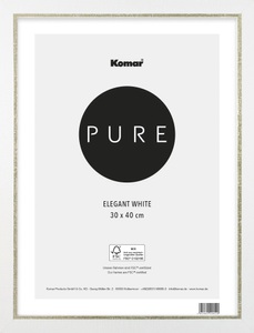 Komar, Komar Bilderrahmen, Komar Bilderrahmen »Elegant«, Echtholzrahmen mit hochtransparentem Acrylglas