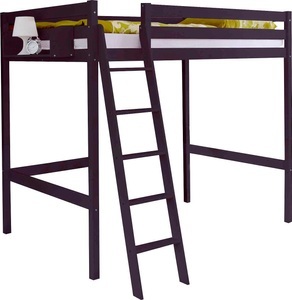TICAA, Ticaa Hochbett »Matthias«, Ticaa Hochbett, mit Rollrost in 2 Breiten, Kiefer