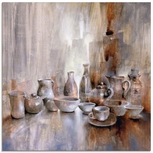 Artland, Artland Glasbild »Stillleben«, Artland Glasbild »Stillleben«, Geschirr & Besteck, (1 St.), in verschiedenen Grössen