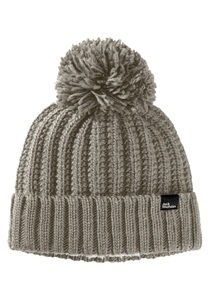 Jack Wolfskin, Jack Wolfskin Bommelmütze »HIGHLOFT KNIT BEANIE W«, Jack Wolfskin Bommelmütze »HIGHLOFT KNIT BEANIE W«