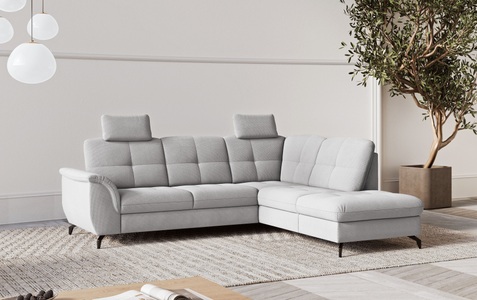 sit&more Ecksofa »Zora L-Form«, wahlweise mit Bettfunktion und Bettkasten