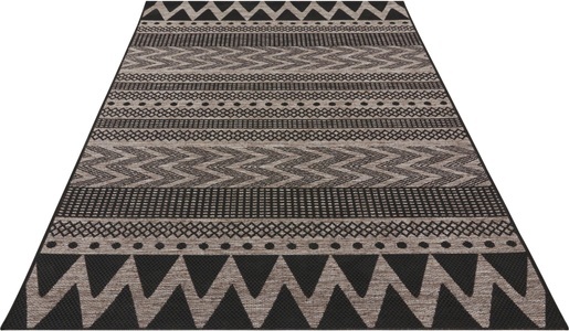 NORTHRUGS, NORTHRUGS Teppich »Sidon«, rechteckig, 4 mm Höhe, In-und Outdoor geeignet, Wohnzimmer, Balkon, Terrasse, Garten, Strapazierfähig und pflegeleicht, Flachgewebe, NORTHRUGS Teppich »Sidon«, rechteckig, 4 mm Höhe, In-und Outdoor geeignet, Strapazierfähig und pflegeleicht, Flachgewebe