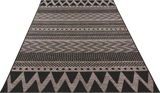 NORTHRUGS, NORTHRUGS Teppich »Sidon«, rechteckig, 4 mm Höhe, In-und Outdoor geeignet, Wohnzimmer, Balkon, Terrasse, Garten, Strapazierfähig und pflegeleicht, Flachgewebe, NORTHRUGS Teppich »Sidon«, rechteckig, 4 mm Höhe, In-und Outdoor geeignet, Strapazierfähig und pflegeleicht, Flachgewebe