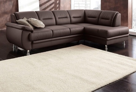 SIT&MORE, sit&more Ecksofa, sit&more Ecksofa »Mailand L-Form, B: 250 cm« optional Bettfunktion