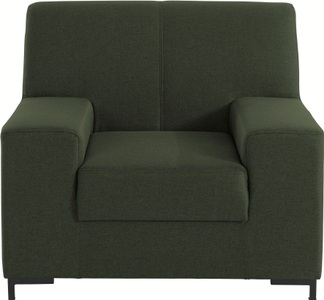 DOMO collection, DOMO collection Sessel »Ledas«, in vielen Farben erhältlich, DOMO collection Sessel »Ledas kubisch und komfortabel, flache Armlehnen, eleganter Fuss,« in vielen Farben erhältlich