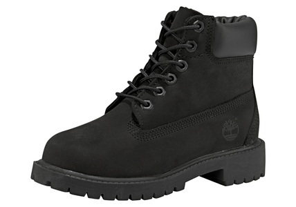 TIMBERLAND, TIMBERLAND 6 Inch Junior Boots Damen, Timberland 6-inch Schnürstiefelette | Black | Jungen | EU36