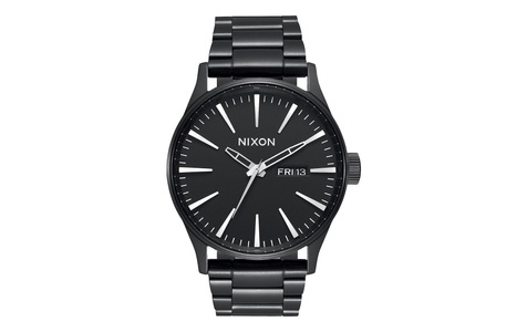 Nixon, Nixon Sentry SS All Black 42 mm Armbanduhr, 